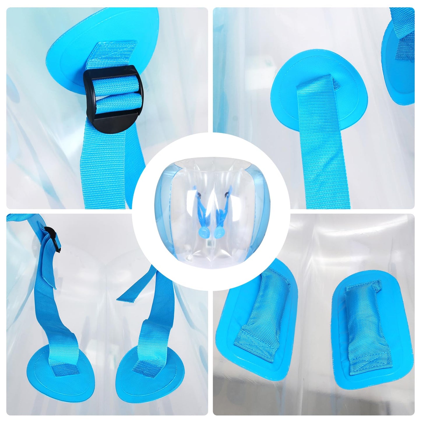 Inflatable Bumper Bubble Soccer Balls for Adults Sumo Football Bumper Ball Zorb Giant Human Hamster Ball Body for Outdoor Team Gaming Play